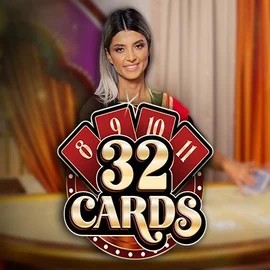 32 Cards casino game by Ezugi – featured logo at AllySpin Casino