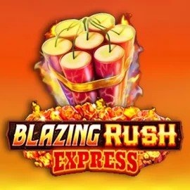 Blazing Rush Express game by AreaVegas – logo hosted on AllySpin Casino