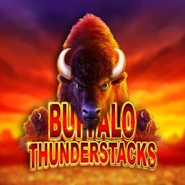 Buffalo Thunderstacks game by Amatic Industries – logo hosted on AllySpin Casino